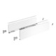 AvanTech YOU Kit de profil de côté de tiroir, hauteur 139 mm x NL 500 mm, blanc, à gauche et à droite-1