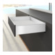 AvanTech YOU Kit de profil de côté de tiroir, hauteur 139 mm x NL 500 mm, blanc, à gauche et à droite-5