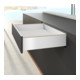 AvanTech YOU Kit de profil de côté de tiroir, hauteur 139 mm x NL 600 mm, blanc, à gauche et à droite-4