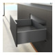 Hettich Kit de profil de côté de tiroir, AvanTech YOU, hauteur 187 mm, anthracite, gauche et droite-4