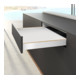 Hettich Kit de profil de côté de tiroir, AvanTech YOU, hauteur 77 mm, NL, blanc, gauche et droite-4