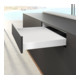 Hettich Kit de profil de côté de tiroir, AvanTech YOU, hauteur 77 mm, NL, blanc, gauche et droite-2
