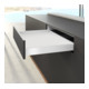 Hettich Kit de profil de côté de tiroir, AvanTech YOU, hauteur 77 mm, NL, blanc, gauche et droite-4