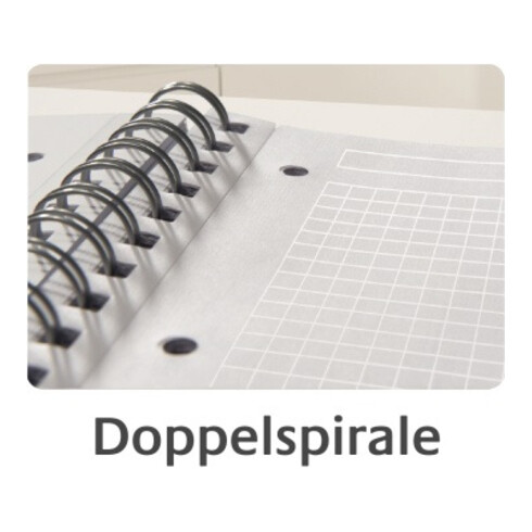 Avery Zweckform Collegeblock Notizio 7015 DIN A5 kar. 90Bl. grau