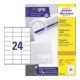 Avery Zweckform Etikett 3475-200 70x36mm weiß 4.800 St./Pack.-1