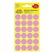 Avery Zweckform Markierungspunkt 3599 18mm pink 96 St./Pack.