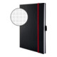 Avery Zweckform Notizbuch 7027 DIN A5 kariert 80Bl. grau-1