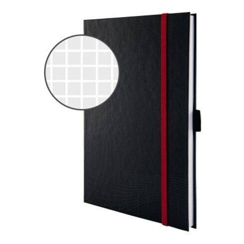 Avery Zweckform Notizbuch 7027 DIN A5 kariert 80Bl. grau