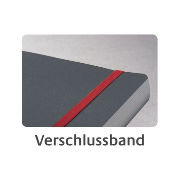 Avery Zweckform Notizbuch 7041 DIN A5 kariert blau 80 Bl.