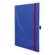 Avery Zweckform Notizbuch 7045 DIN A4 kariert blau 80 Bl.-1