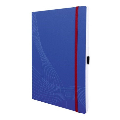 Avery Zweckform Notizbuch 7045 DIN A4 kariert blau 80 Bl.