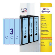 Avery Zweckform Ordneretikett L4753-20 lang/breit bl 60 St./Pack.