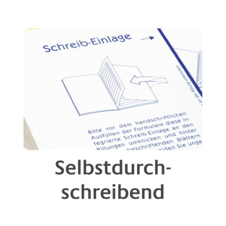 Avery Zweckform Quittung 1735 DIN A6 quer 2x40Blatt
