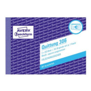 Avery Zweckform Quittung 306 DIN A6 quer 2x50Blatt