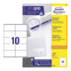 Avery Zweckform Universaletikett 3425 105x57mm weiß 1.000 St./Pack.-1