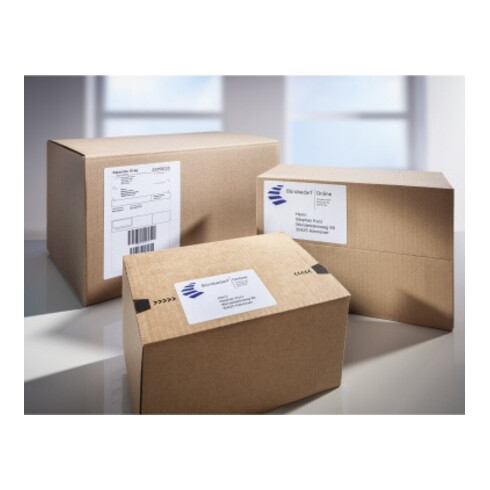 Avery Zweckform Versandetiketten TD8050-25 ws 475 St 2 Ro./Pack.