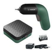 Bosch Avvitatore a batteria agli ioni di litio IXO, con set di bit universali da 10 pezzi-1