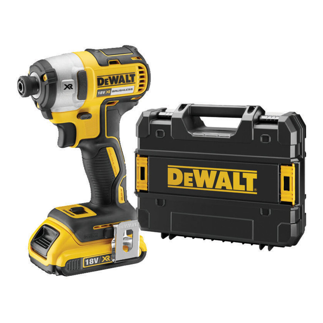 DEWALT Avvitatore a batteria 1/4" 18V/2.0Ah DCF887D2-QW