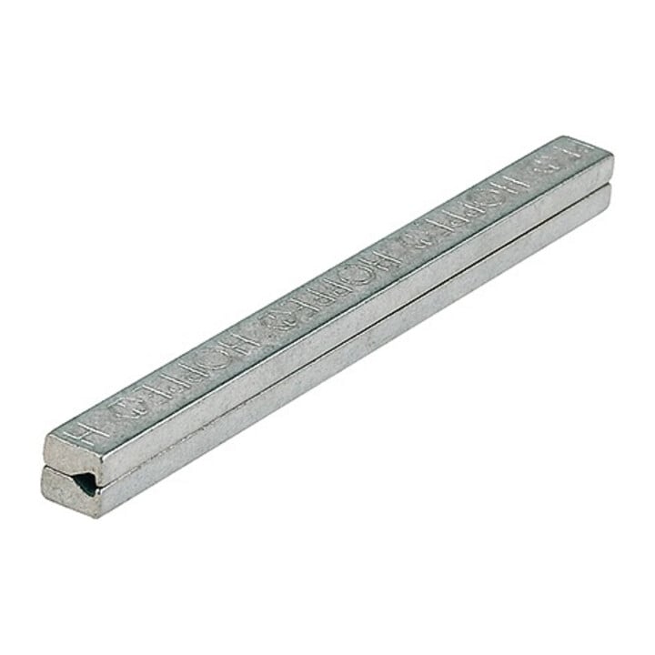 Axe de profil Hoppe 4-KT.8mm L.100mm Fe galv.