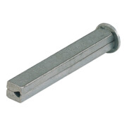 Axe de profil Hoppe I 4-KT.10mm L.80mm Fe galv.