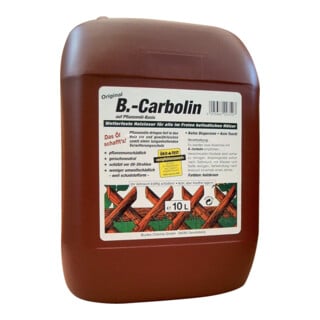 B.-Carbolin Holzanstrich 10 l Kst.-Kan.