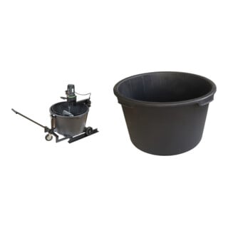 Set Eibenstock Automix 90 + Mischkübel für Automix 90 (90 l)