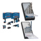 Set Bosch Combo Kit 18V-Set mit 5 Werkzeugen + 7tlg. Robust Line Holzspiralbohrer-Set + 7tlg. Robust Line Betonbohrer-Set-1