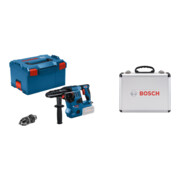 Set Bosch Akku-Bohrhammer mit SDS plus GBH 18V-28 CF, L-BOXX 238 + 11-tlg SDS plus-1 Hammerbohrer- und Meißel-Set