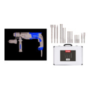 Set DeWalt SDS-plus Kombihammer 26 mm, 800 W D25134K-QS + Stier SDS-Plus Bohrer & Meißelsatz, 17-teilig