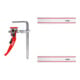 Set STIER Ganzstahl-Hebelzwinge SHZ 160/60 + Führungsschiene 1000 mm +...