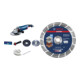 Set Bosch Winkelschleifer GWS 24-230 JZ + EXPERT MultiMaterial Diamanttrennscheiben 230 x 22,23 x 2,4 x 15 mm-1