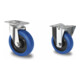 Set CASCOO Lenkrolle ø 200 mm Serie R4E1 Doppelkugellager + Bockrolle ø 200 mm Serie R4E1 Doppelkugellager-1
