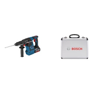 Set Bosch Akku-Bohrhammer mit SDS plus GBH 18V-26F + 11-tlg SDS plus-1 Hammerbohrer- und Meißel-Set