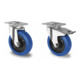 Set CASCOO Lenkrolle ø 100 mm + Lenkrolle mit Totalfeststeller ø 100 mm-1