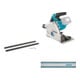 Set Makita Führungsschienenverbinder + Akku-Tauchsäge 56 mm 2 x 18V...