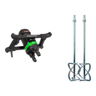 Set Eibenstock Zwangsrührwerk EZR 24 R R/L Set + Eibenstock Rührquirl Z 230 (1 Paar) für EZR 23 R R/L
