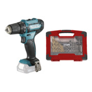 Set Makita Akku-Bohrschrauber 12V DF333DZ + STIER TiN-Bohrer-, Säge- und Bit-Set 100-teilig