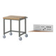 Set STIER Fahrbare Werkbank Premium BxTxH 750x700x880mm + Lochplatte BxTxH...