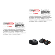 Set Fein Montage Schlagbohrschrauber ASB 18 + Winkelschleifer Ø 125 + Akku-Set