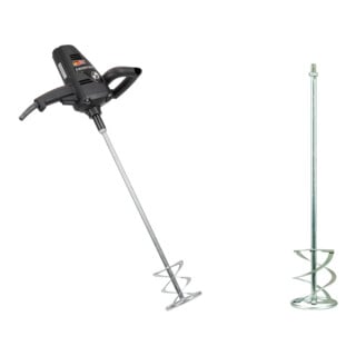 Set Eibenstock Rührwerk EHR 14.1 SK Set + Eibenstock Wendelrührer WG120/M 14 Rechtsgewendelt