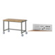 Set STIER Fahrbare Werkbank Premium BxTxH 1250x700x880mm + Lochplatte BxTxH...