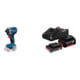 Set Bosch Akku-Drehschlagschrauber GDR 18V-215 + Starter-Set: 1x GBA 18V 2,0Ah + 1x GBA 18V 4,0Ah + GAL 18V-40-1