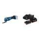 Set Bosch Akku-Multi-Cutter GOP 18V-34, StarlockPlus BIM Tauchsägeblatt, L-BOXX + Starter-Set: 1x GBA 18V 2,0Ah + 1x GBA 18V 4,0Ah + GAL 18V-40