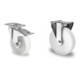 Set CASCOO Lenkrolle ø 80 mm + Lenkrolle mit Totalfeststeller ø 80 mm