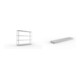 Set Weitspannregal vzk 1700x400x1970 + SPEED-RACK Zusatzfachebene 1700x400 mm + Weitspannregal Speed-RackGr 1970x2000x400 mm + Weitspannregal vzk 2500x400x1970 + Zubehör Päckchen Verdübelungsset + 4 Stück Profilverbinder verzinkt
