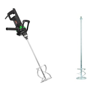 Set Eibenstock Rührwerk EHM 162 S SET bis 80 kg + Eibenstock Wendelrührer WG100/M 14 Rechtsgewendelt