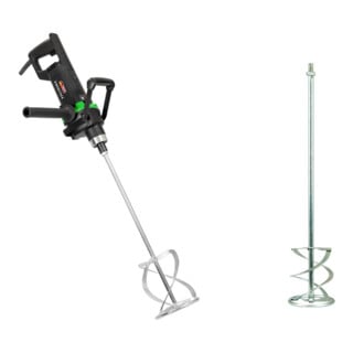 Set Eibenstock Rührwerk EHM 162 S SET bis 80 kg + Eibenstock Wendelrührer WG120/M 14 Rechtsgewendelt