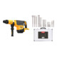 Set DEWALT Akku-Kombihammer SDS-max, 54V, Basisversion + Stier SDS-Plus Bohrer & Meißelsatz, 17-teilig