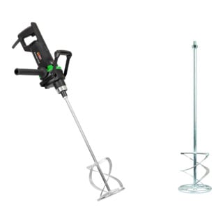 Set Eibenstock Rührwerk EHM 162 S SET bis 80 kg + Eibenstock Wendelrührer WG135/M 14 Rechtsgewendelt
