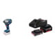 Set Bosch Akku-Drehschlagschrauber GDS 18V-780 in L-BOXX (solo; L) + Starter-Set: 1x GBA 18V 2,0Ah + 1x GBA 18V 4,0Ah + GAL 18V-40